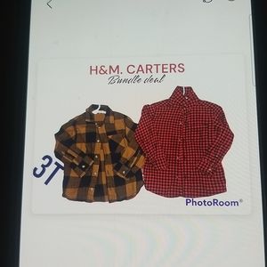 Bundle 2 button down long sleeved shirts